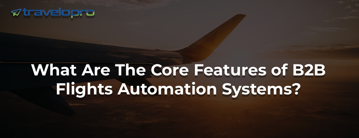 What Are The Core Features of B2B Flights Automation Systems?
