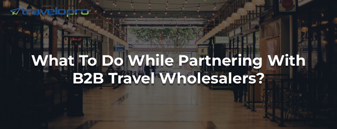 What To Do While Partnering With B2B Travel Wholesalers?