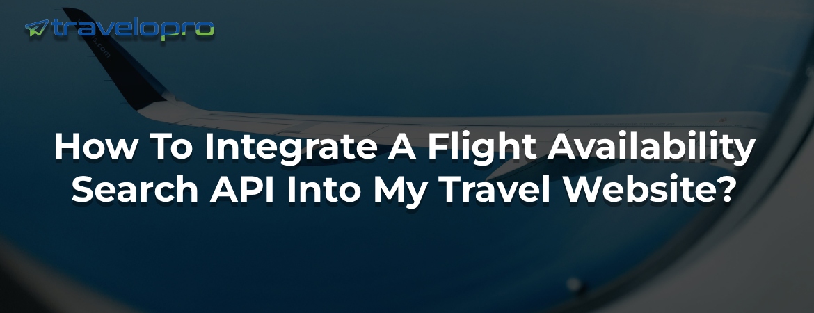 What Is Flight Availability Search API?